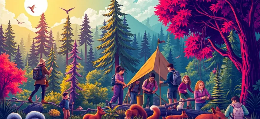 野生での生存を描く伝記映画