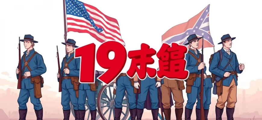 19世紀のアメリカ兵士を描く歴史映画