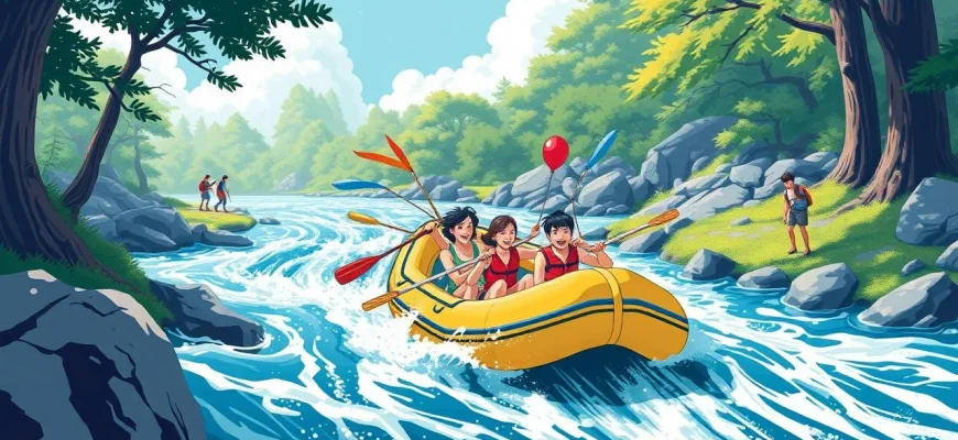 川下りスリラーの世界へようこそ