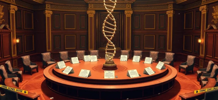 犯罪映画とDNA分析の10本