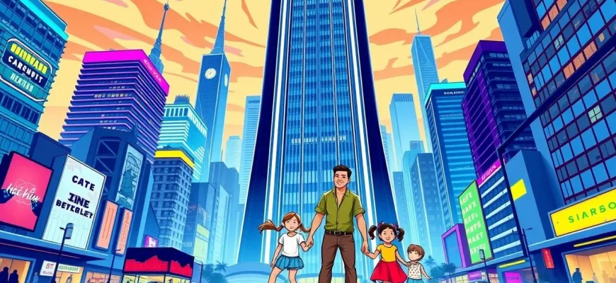 家族向けの高層ビル映画