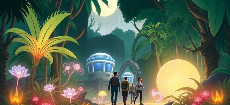 ジャングルSF映画の世界へようこそ