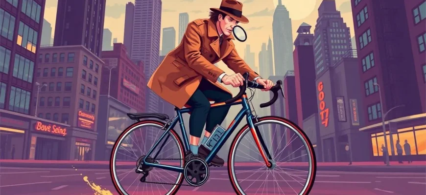 探偵映画とバイクの世界