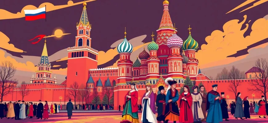 古代ロシア文化の歴史映画