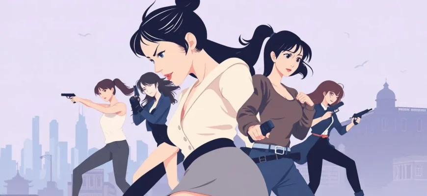 反逆者の女性アクション映画