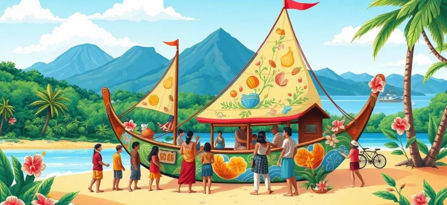 島々を探るドキュメンタリー映画