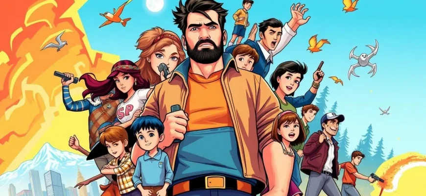 家族向け映画：強い男性たち