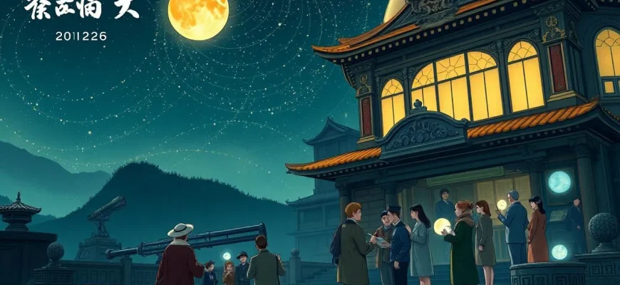 星の寺院の神秘的な映画