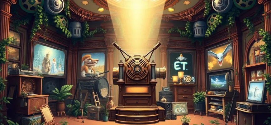 映画スタジオの魔法を探るファンタジー映画