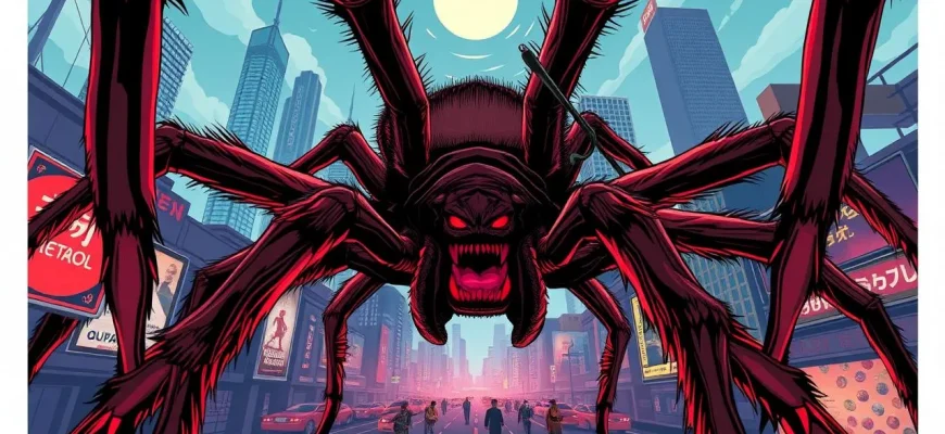 タランチュラのスリラーフィルム