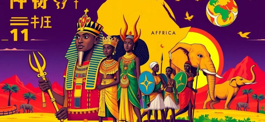 古代アフリカ文化の歴史映画