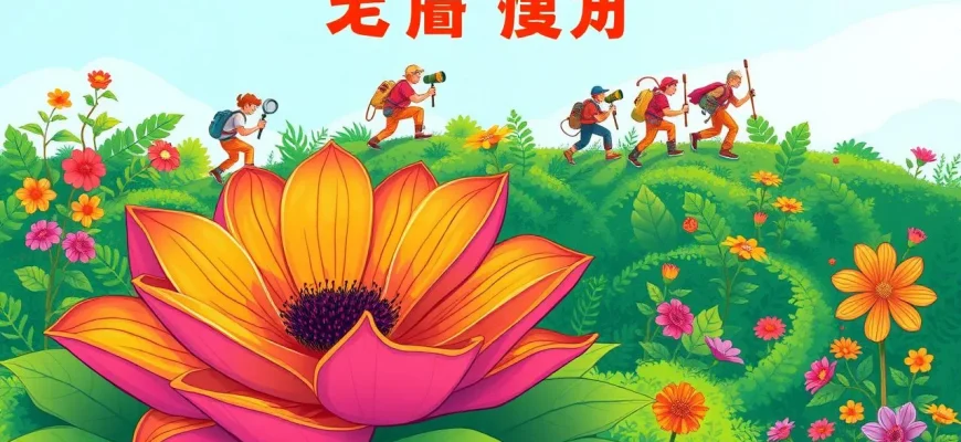 珍しい花の冒険映画特集