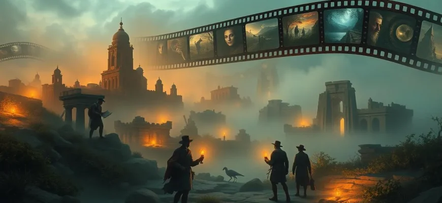 古代の聖地を探るミステリー映画