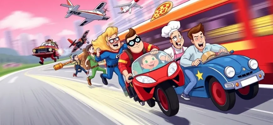 スピードをテーマにしたコメディ映画ベスト10