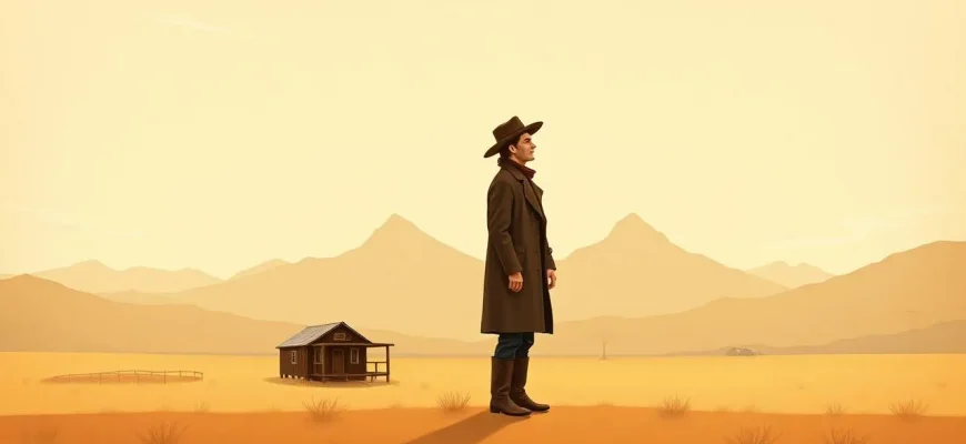 孤独な西部劇映画の世界