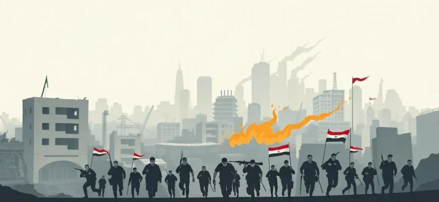 シリアの戦争を描くアクション映画