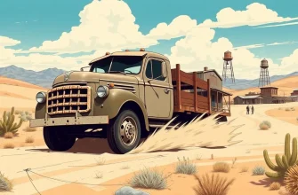 トラックの西部劇映画