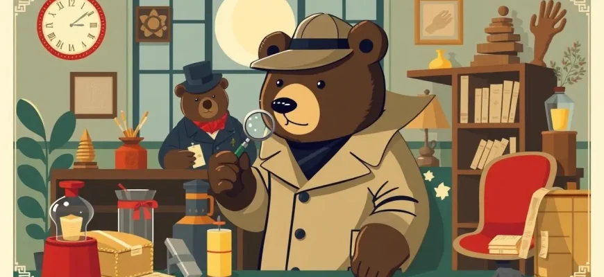 探偵映画のクマたち：10本の映画