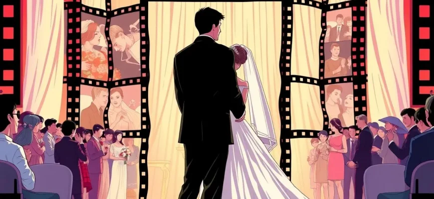 結婚式のスリラーフィルム