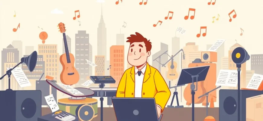 コメディ映画の音楽家たち