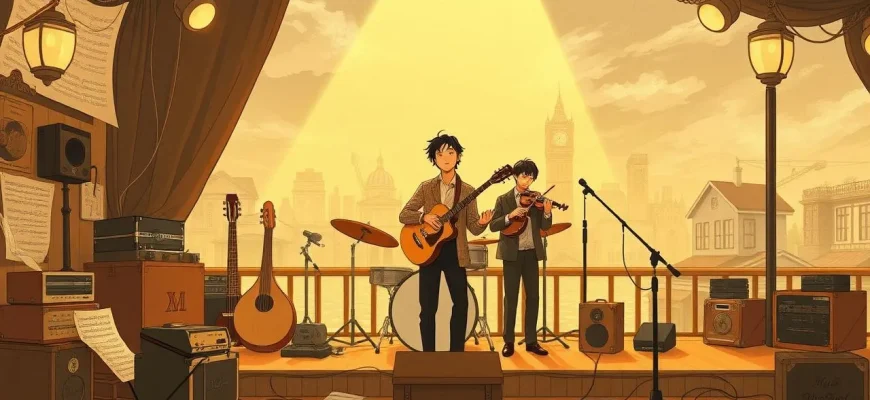 ドラマ映画：音楽バンドの物語