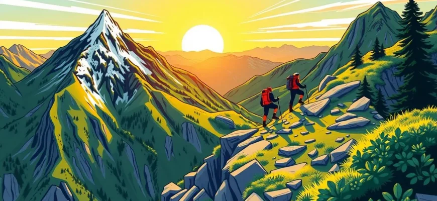 カフカース山脈の冒険映画