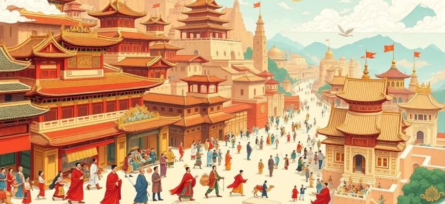 偉大なシルクロードの歴史映画