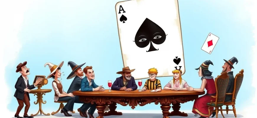 カードゲームの喜劇映画トップ10