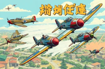 戦争時代の飛行士の冒険映画