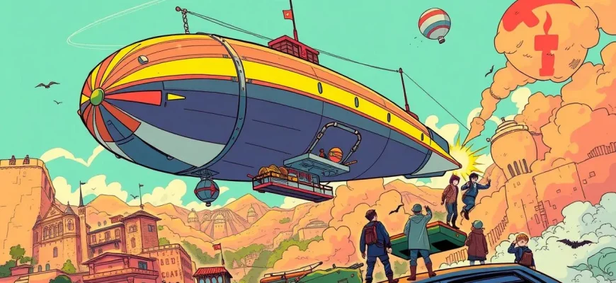 飛行船で冒険する映画のリスト