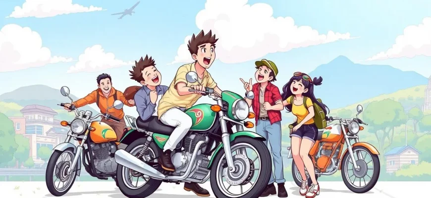 バイクをテーマにしたコメディ映画のベスト10