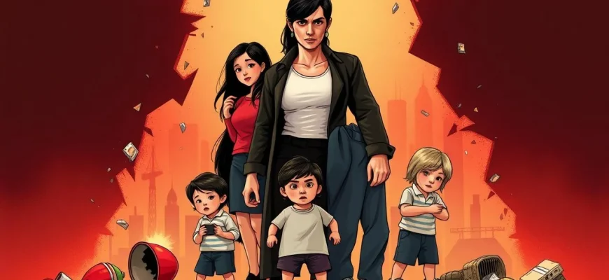 家族のための復讐スリラー映画