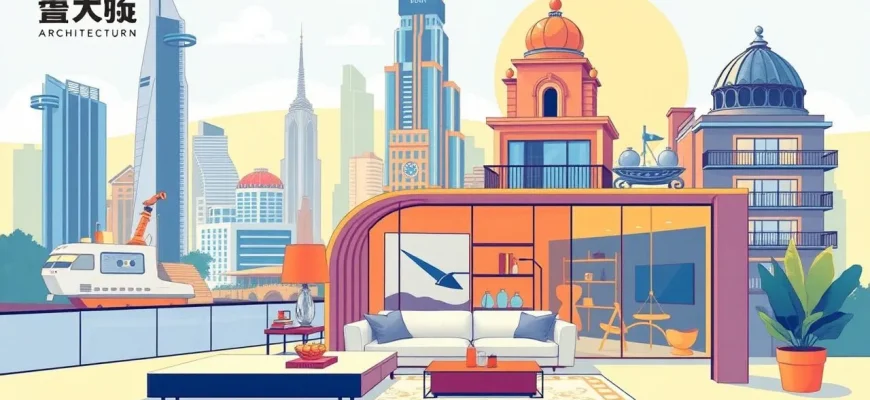 建築とインテリアデザインの映画