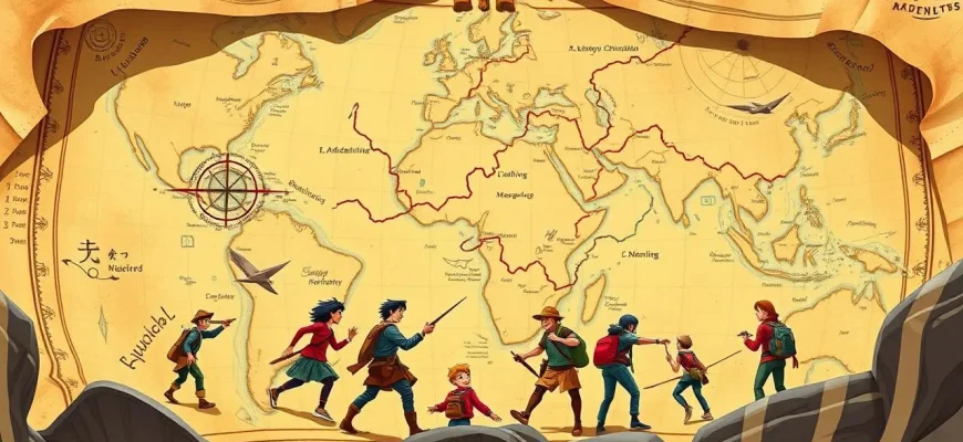 古代の地図を探す冒険映画のリスト