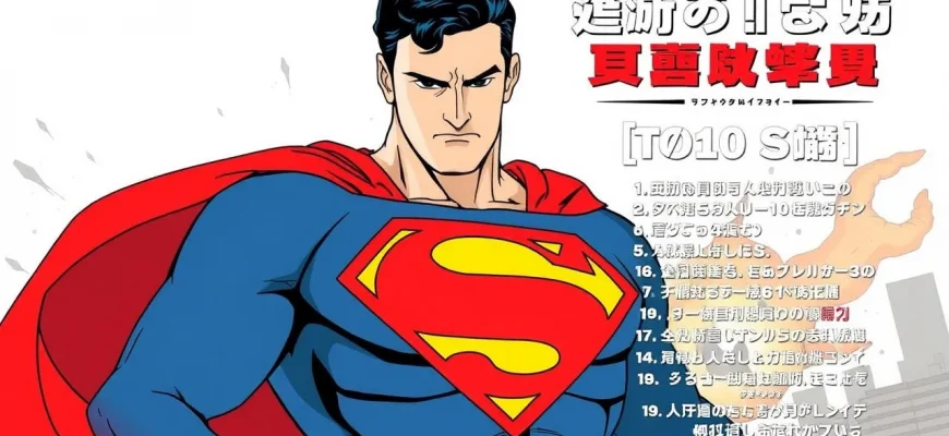 スーパーマンのアクション映画10選