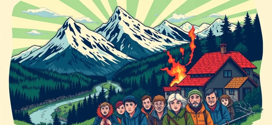 アルプスの村の災害映画特集