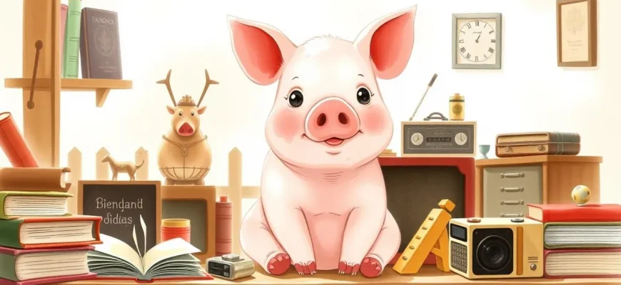 ドラマ映画の豚の物語