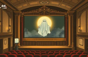 鏡に映る幽霊のミステリー映画