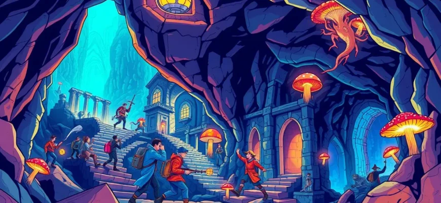 地下都市の冒険映画特集