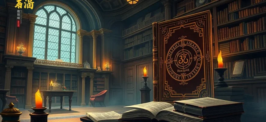 神秘的な知識の隠れ家映画