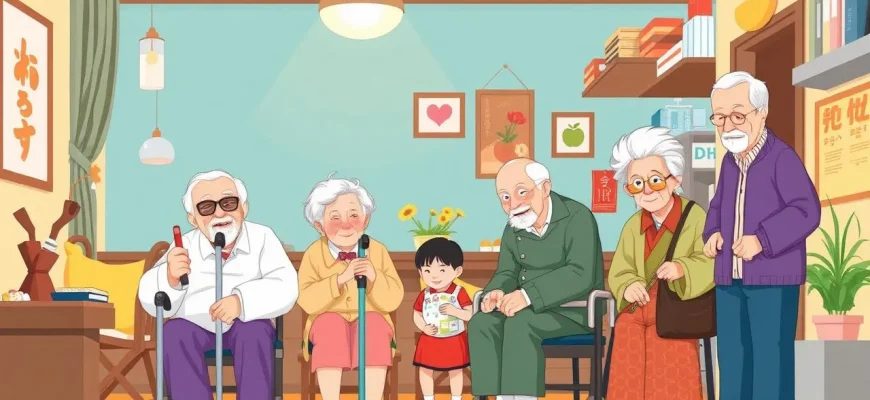 老人ホームのメロドラマ映画特集