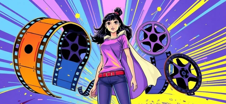 スーパーパワーを持つ人々のスリラーフィルム