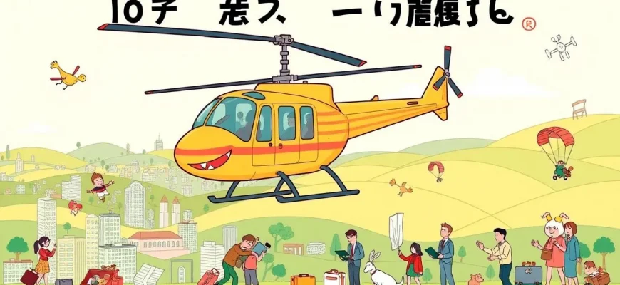 ヘリコプターが登場するコメディ映画特集