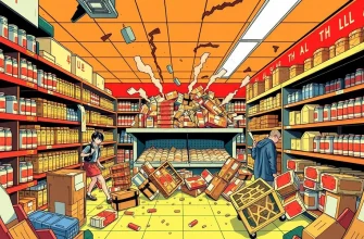 スーパーマーケットの災害映画