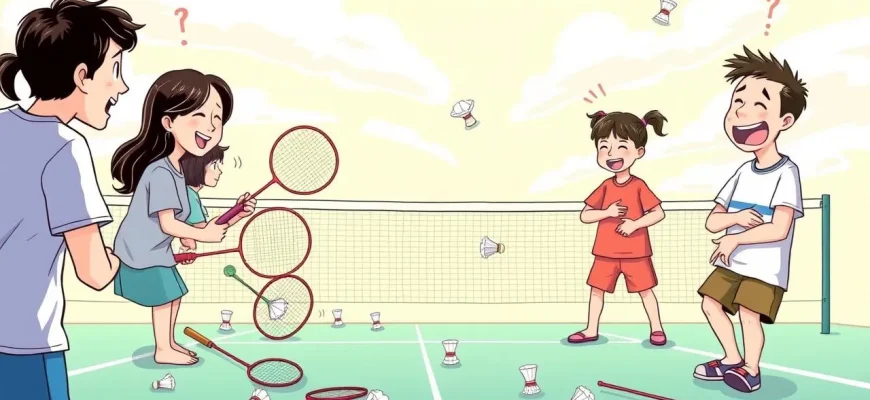 バドミントンコメディ映画の世界へようこそ