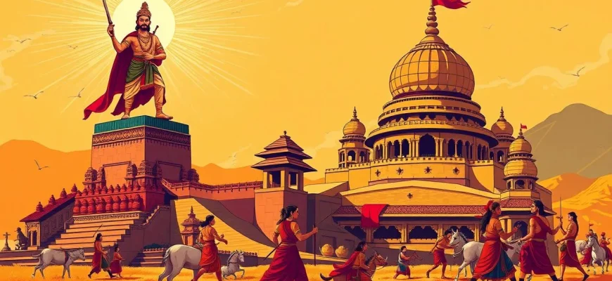 マウリヤ帝国の歴史映画