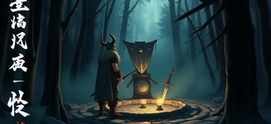 ミステリアスなバイキングの遺物映画