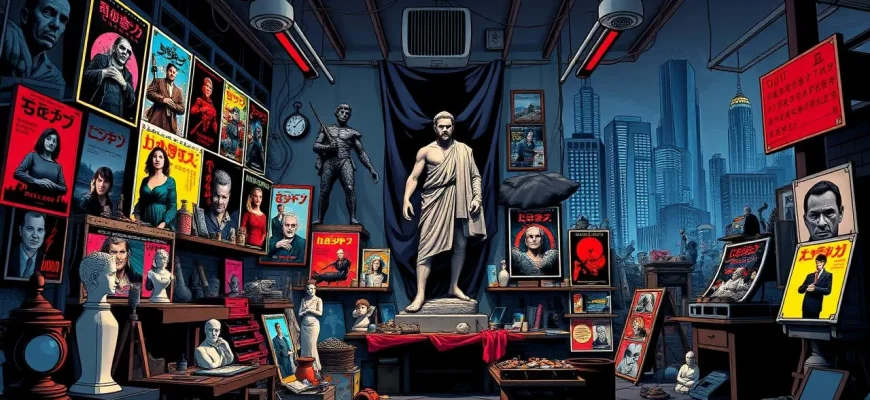 彫刻家を描いたスリラー映画の世界