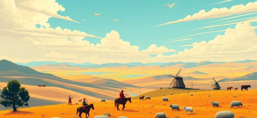 ステップを舞台にした映画の世界