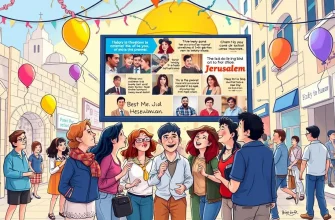 エルサレムの笑い：コメディ映画のベスト10